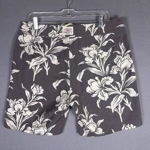 Faherty‎ Board Shorts Gray Floral 7" Mens Size 33
